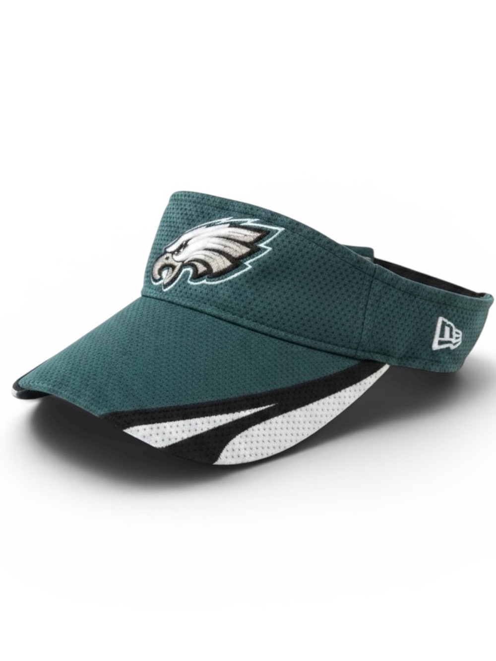 Philadelphia Eagles New Era Green Adjustable Visor NFL Football Logo Hat
